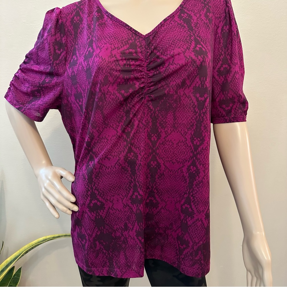 Apt 9 ladies sheer blouse XXL